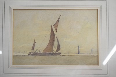 Lot 368 - Daniel Lucy (20th century), 'Off Southend',...