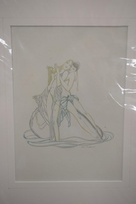 Lot 371 - AR John Austin (1886-1948), Nude figures, two...