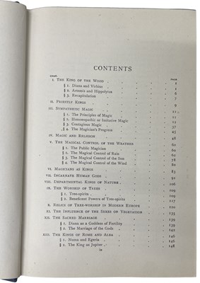 Lot 7 - SIR JAMES GEORGE FRAZER: THE GOLDEN BOUGH - A...