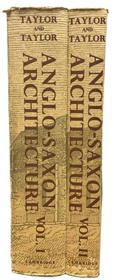 Lot 39 - HM TAYLOR AND JOAN TAYLOR: ANGLO-SAXON...