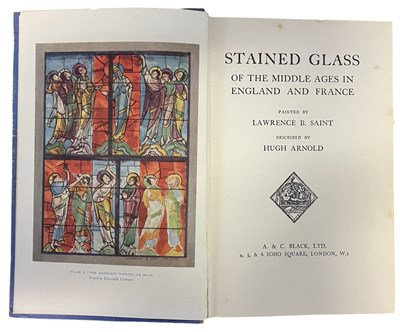 Lot 44 - STAINED GLASS: 3 Titles: HUGH ARNOLD AND...
