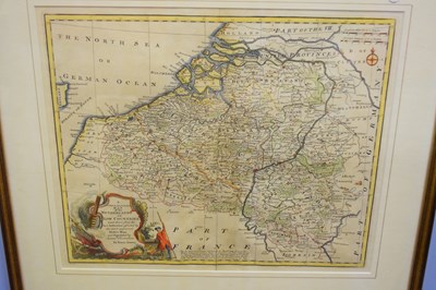 Lot 232 - Emanuel Bowen, hand coloured engraved map, A...