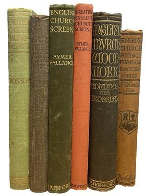 Lot 26 - ECCLESIASTICAL DESIGN: 6 Titles: FRED H...