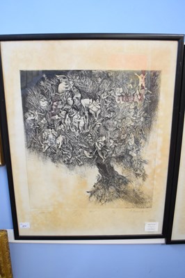 Lot 273 - Nikolai Nikolov (20th century), 'The Tree of...