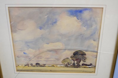 Lot 277 - F Maynard, Trees in summer landscape,...