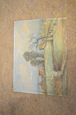 Lot 283 - Wiger (Victorian School), Village landscape...