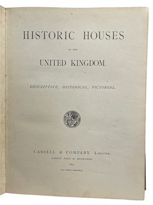 Lot 48 - HISTORIC HOUSES OF THE UNITED KINGDOM -...