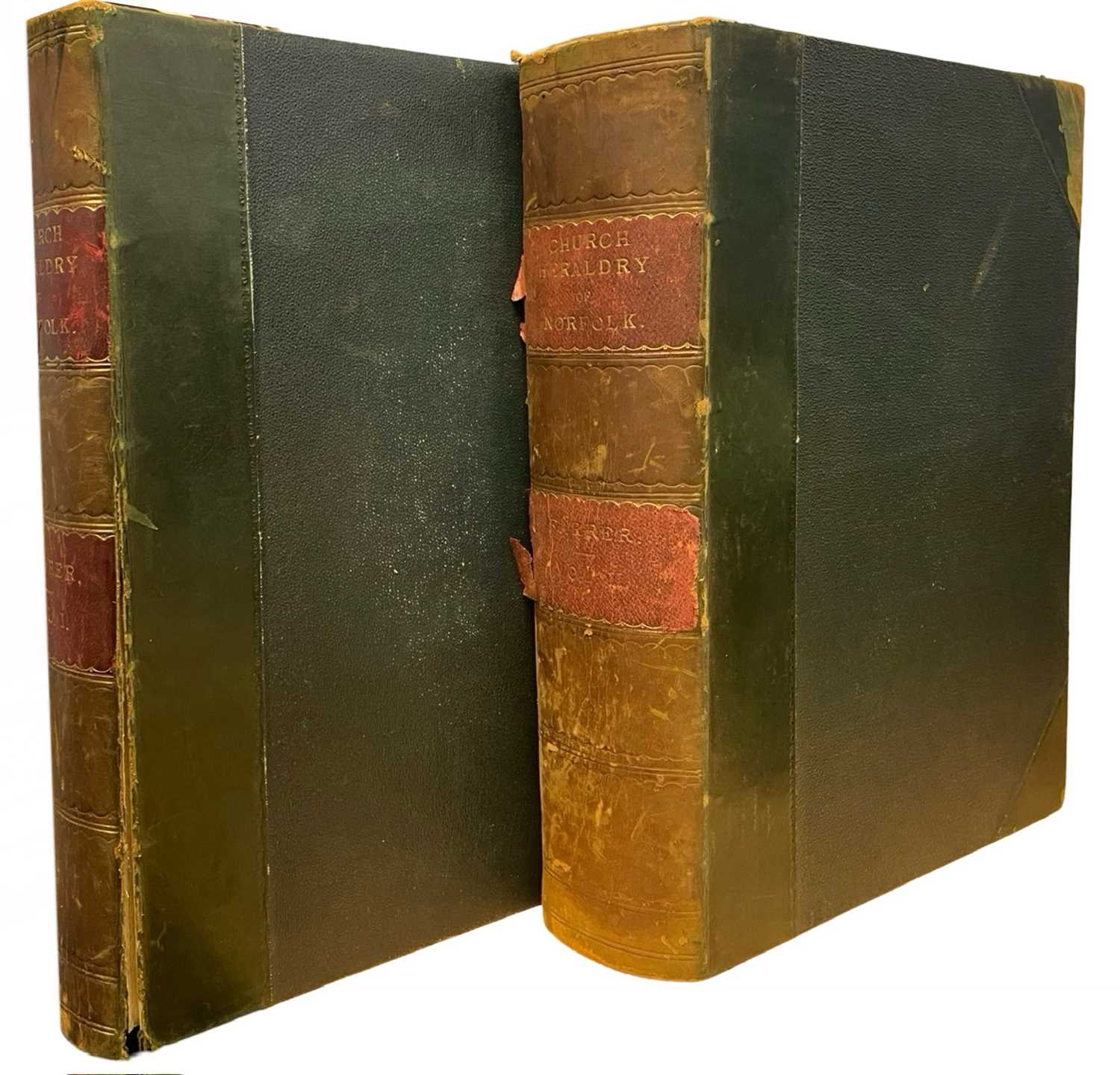 Lot 22 - THE REV EDMUND FARRER: THE CHURCH HERLADRY OF...