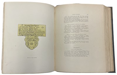 Lot 22 - THE REV EDMUND FARRER: THE CHURCH HERLADRY OF...