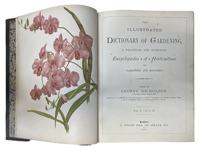 Lot 80 - GEORGE NICHOLSON: THE ILLUSTRATED DICTIONARY...