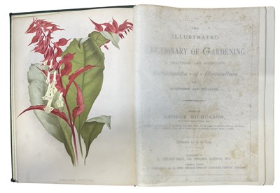 Lot 79 - GEORGE NICHOLSON: THE ILLUSTRATED DICTIONARY...
