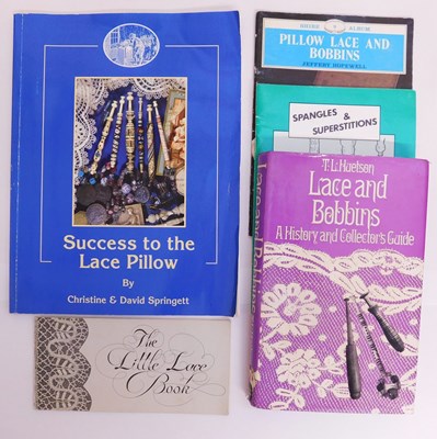 Lot 148 - A quantity of books on lace making, history...