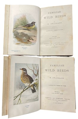 Lot 112 - W SWAYSLAND: FAMILIAR WILD BIRDS, volumes 1-2...