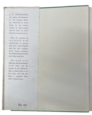 Lot 110 - C F TUNNICLIFFE: MY COUNTRY BOOK, London, The...