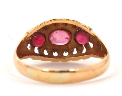 Lot 69 - An early 19th century ruby and diamond ring,...
