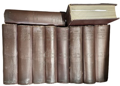 Lot 839 - ONE BOX: THE POLITICAL HISTORY OF ENGLAND in...