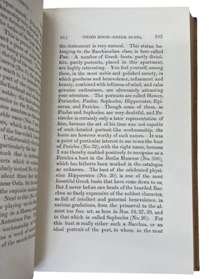 Lot 71 - Waagen G F; Works of Art and Artists in England: Pub; Murray London 1838