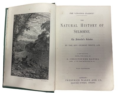 Lot 93 - THE REV GILBERT WHITE: THE NATURAL HISTORY OF...