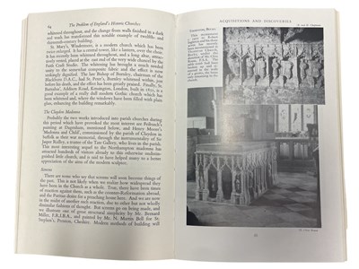 Lot 28 - THE PROBLEM OF ENGLAND'S HISTORIC CHURCHES -...