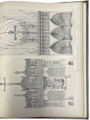 Lot 52 - A WELBY PUGLIN: A TREATISE ON CHANCEL SCREENS...