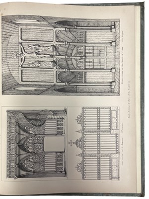 Lot 52 - A WELBY PUGLIN: A TREATISE ON CHANCEL SCREENS...