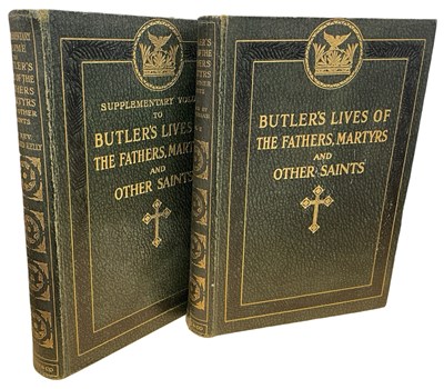 Lot 355 - REV BERNARD KELLY: BUTLER'S LIVES OF THE...