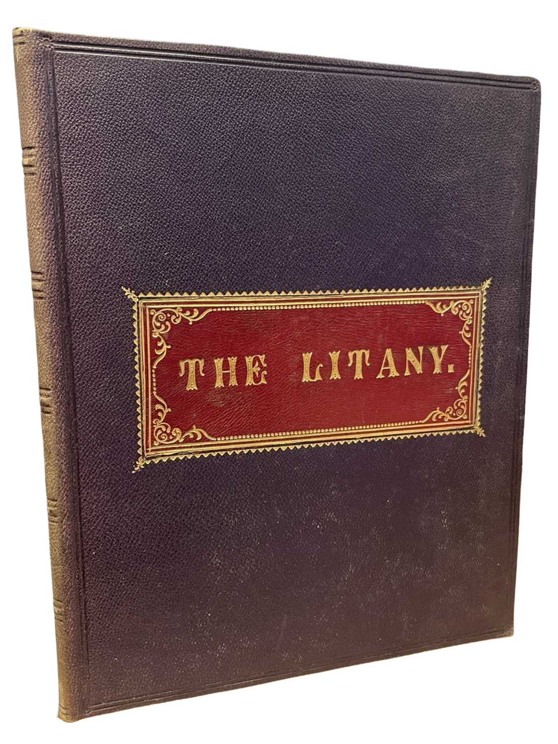 Lot 11 - THE LITANY: A beautifully hand-rendered...