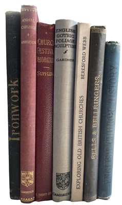 Lot 13 - CHURCH DECORATION AND ORNAMENTS: 7 Titles: M D...