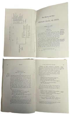 Lot 14 - ALFRED HEALES: THE HISTORY AND LAW OF CHURCH...