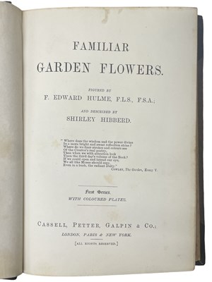 Lot 83 - SHIRLEY HIBBERD: FAMILIAR GARDEN FLOWERS, in 3...