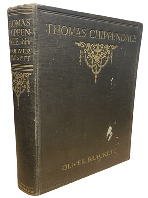 Lot 768 - OLIVER BRACKETT: THOMAS CHIPPENDALE - A STUDY...