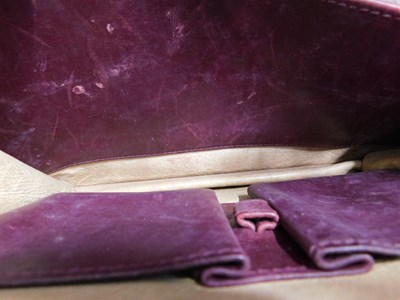 Lot 131 - Three vintage Gucci bags: to include a...