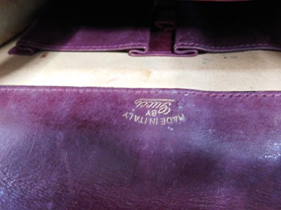 Lot 131 - Three vintage Gucci bags: to include a...