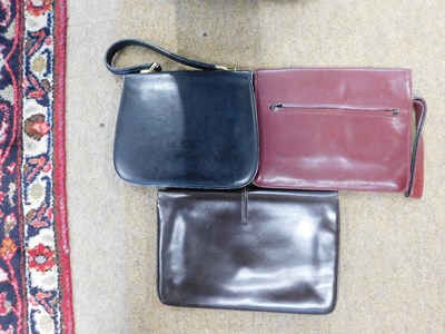 Lot 131 - Three vintage Gucci bags: to include a...