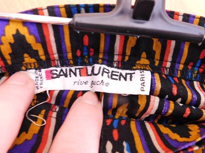 Lot 61 - An Yves Saint Laurent Rive Gauche silk jacket...