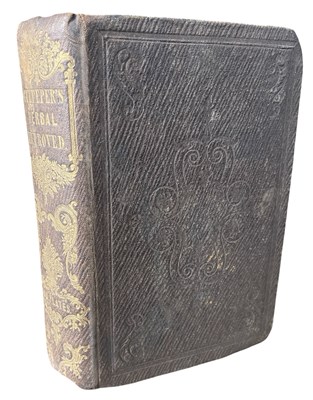 Lot 797 - RICHARD BROOK: A NEW FAMILY HERBAL; OR A...