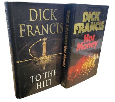 Lot 156 - DICK FRANCIS: 2 Titles: TO THE HILT, London,...
