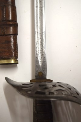 Lot 183 - Victorian VR 1897 pattern officers sword with...