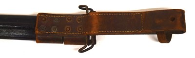 Lot 198 - M1917 American Enfield bayonet, scabbard and...