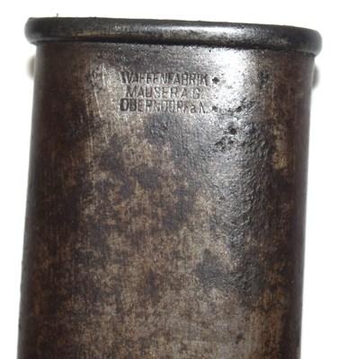 Lot 202 - First World War Imperial German 1898/05 model...