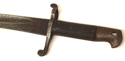 Lot 196 - 1856 pattern yatagan blade sword bayonet (A/F)