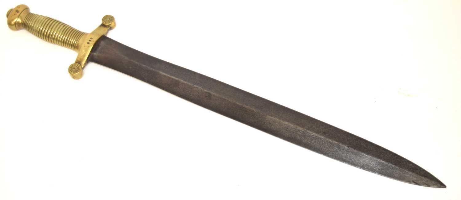 Lot 205 - 1831 pattern French Artillery Gladius short...
