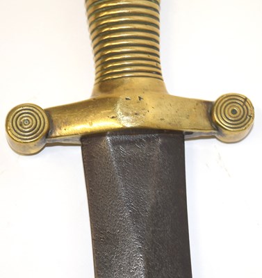 Lot 205 - 1831 pattern French Artillery Gladius short...