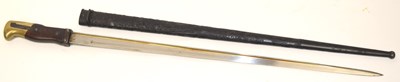 Lot 206 - 19th Century French Le Gras Model 1874 Epee...