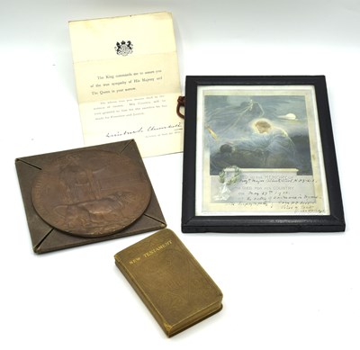 Lot 3 - First World War DCM casualty gallantry group...