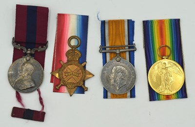 Lot 3 - First World War DCM casualty gallantry group...