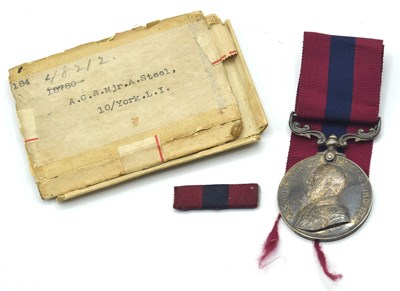 Lot 3 - First World War DCM casualty gallantry group...