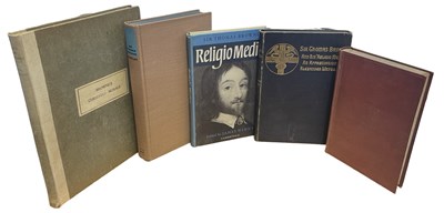 Lot 440 - SIR THOMAS BROWNE: 5 Titles: JOHN JEFFERY: SR...