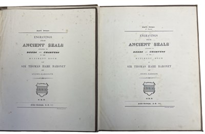Lot 38 - SIGILLA ANTIQUA: ENGRAVINGS FROM ANCIENT SEALS...