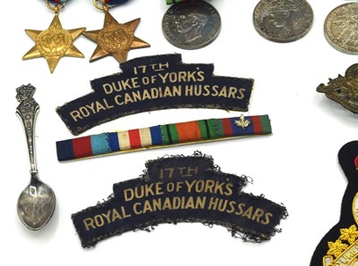 Lot 45 - Second World War Canadian Commonwealth medal...